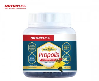 Nutralife 纽乐 高浓度蜂胶120mg 250粒(保质期:2019.08) Nutralife 纽乐 高浓度蜂胶120mg 250粒(保质期:2019.08)